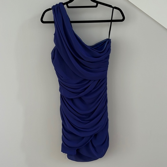 Lovely Girl Dresses & Skirts - Royal blue one shoulder dress 10-12